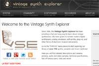 Vintage Synth Explorer